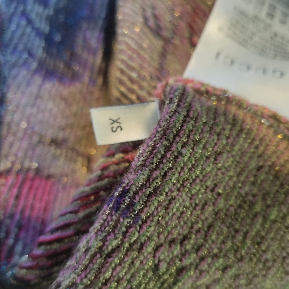 Gucci Logo, Floral Print Sweater - Picture 6 of 6